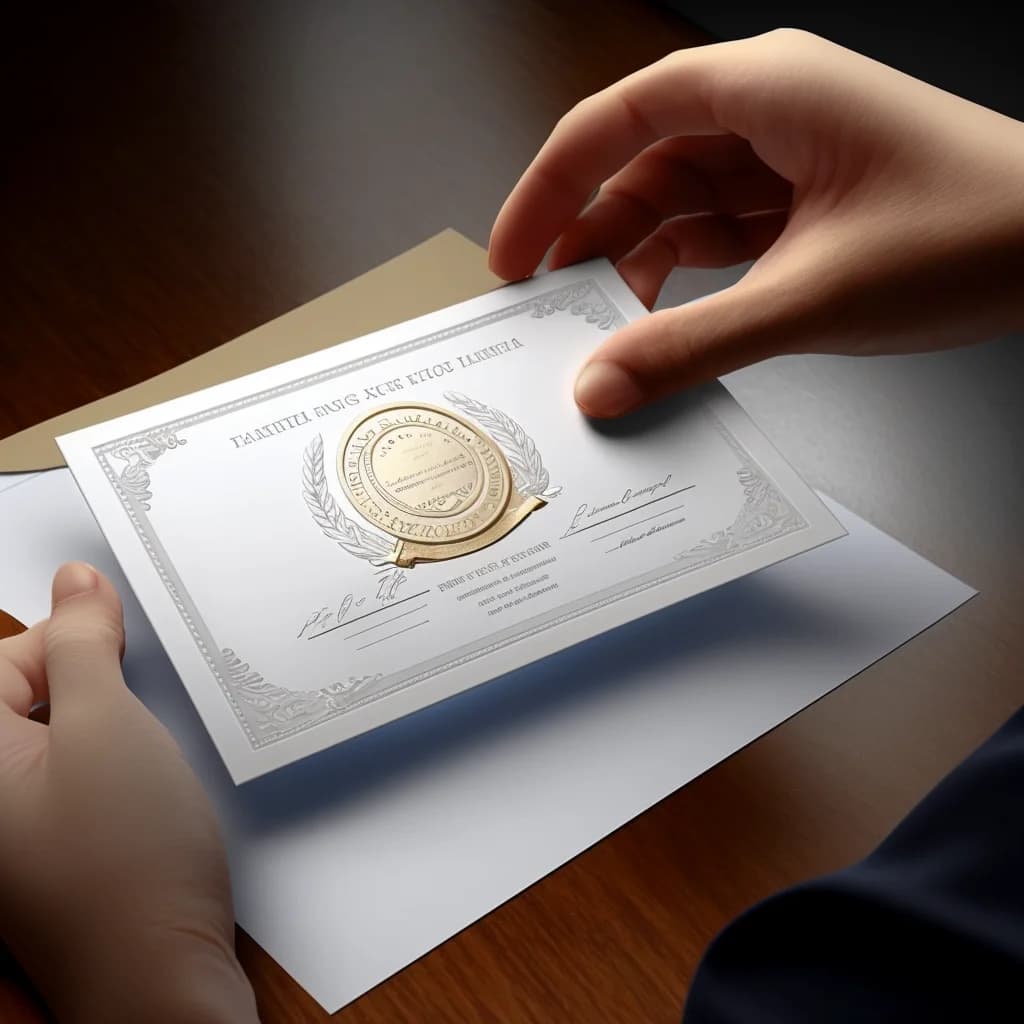 Equivalency of certificate