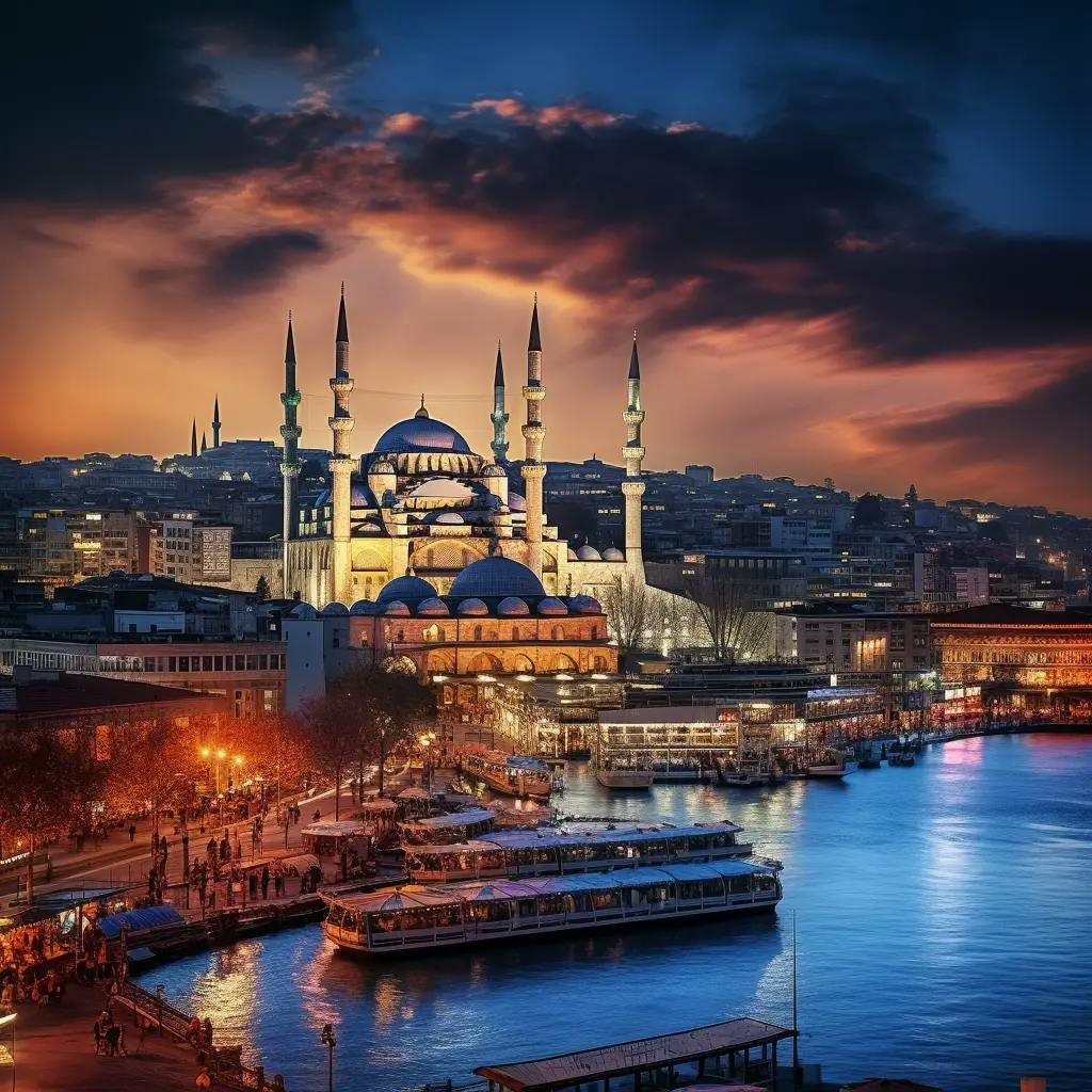 The attractive environment and exciting life in Istanbul