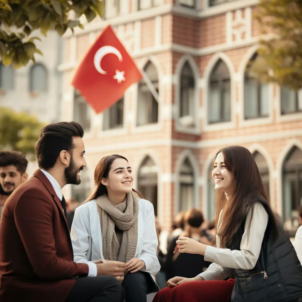 The language spoken in Turkish universities