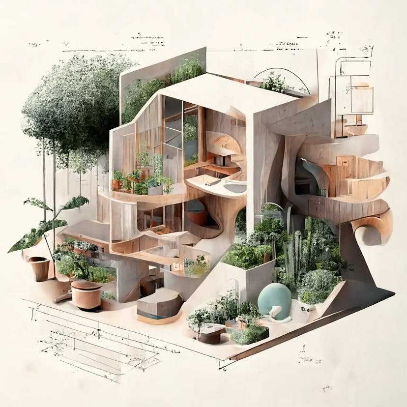 العمارة الداخلية والتصميم البيئي